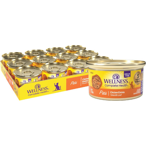 (新包裝 升級版) Wellness Complete Health 5.5oz CHL1 Pate Chicken Entree (8951) 純鮮雞肉 全方位肉醬 主食罐 (新包裝 升級版) Wellness Complete Health 5.5oz CHL1 Pate Chicken Entree (8951) 純鮮雞肉 全方位肉醬 主食罐